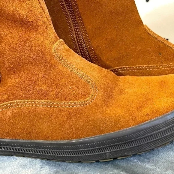 Keds leather suede lace up booties - Picture 12 of 14